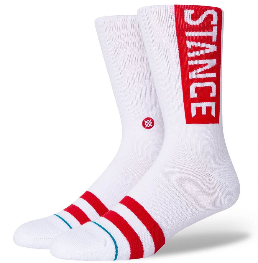 Κάλτσες Stance OG White - Red