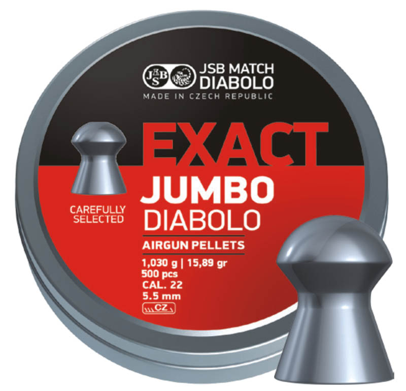 Βολίδες JSB Exact Jumbo Diabolo 5.52mm / 500
