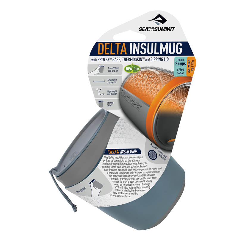 Κούπα Sea To Summit Delta Insulated Mug Grey 