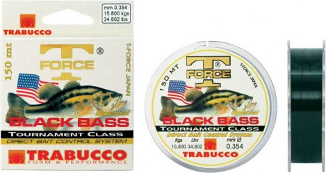 Μισινέζα Trabucco Black Bass 150m 0.227mm 